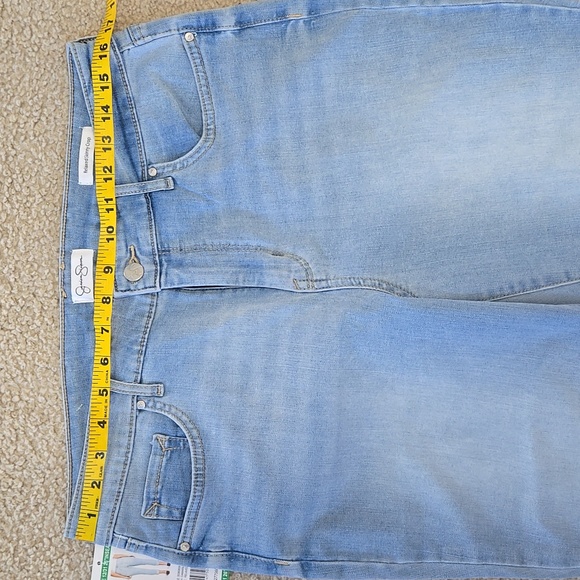 Jessica Simpson Cropped Skinny Jeans, Size 12 - Picture 4 of 12